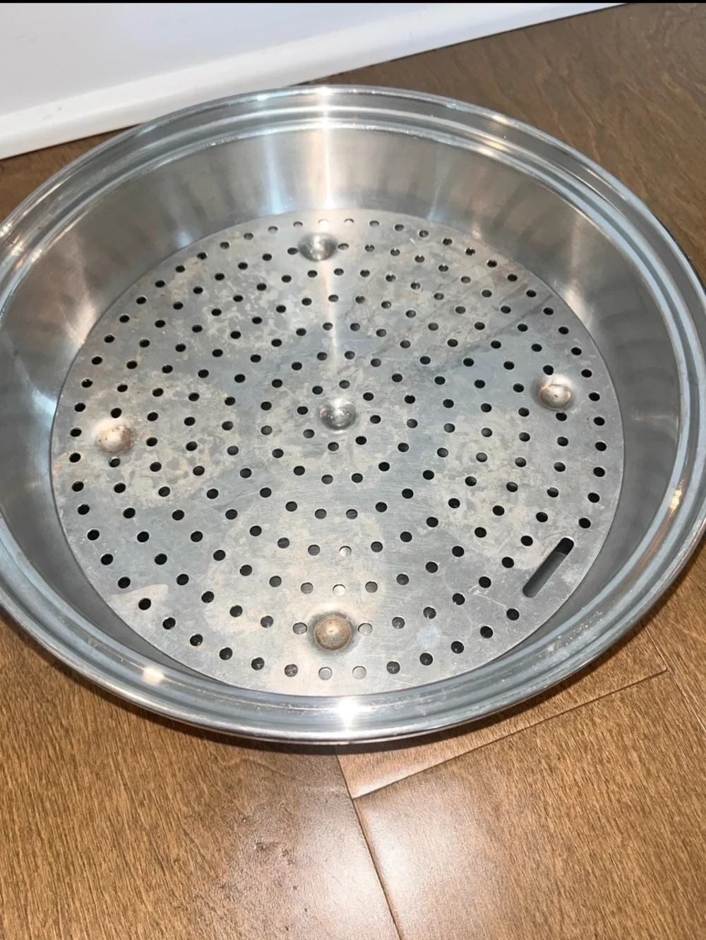 Chef’s Ware 11” Stainless Steel Skillet With Rack Insert: No Lid